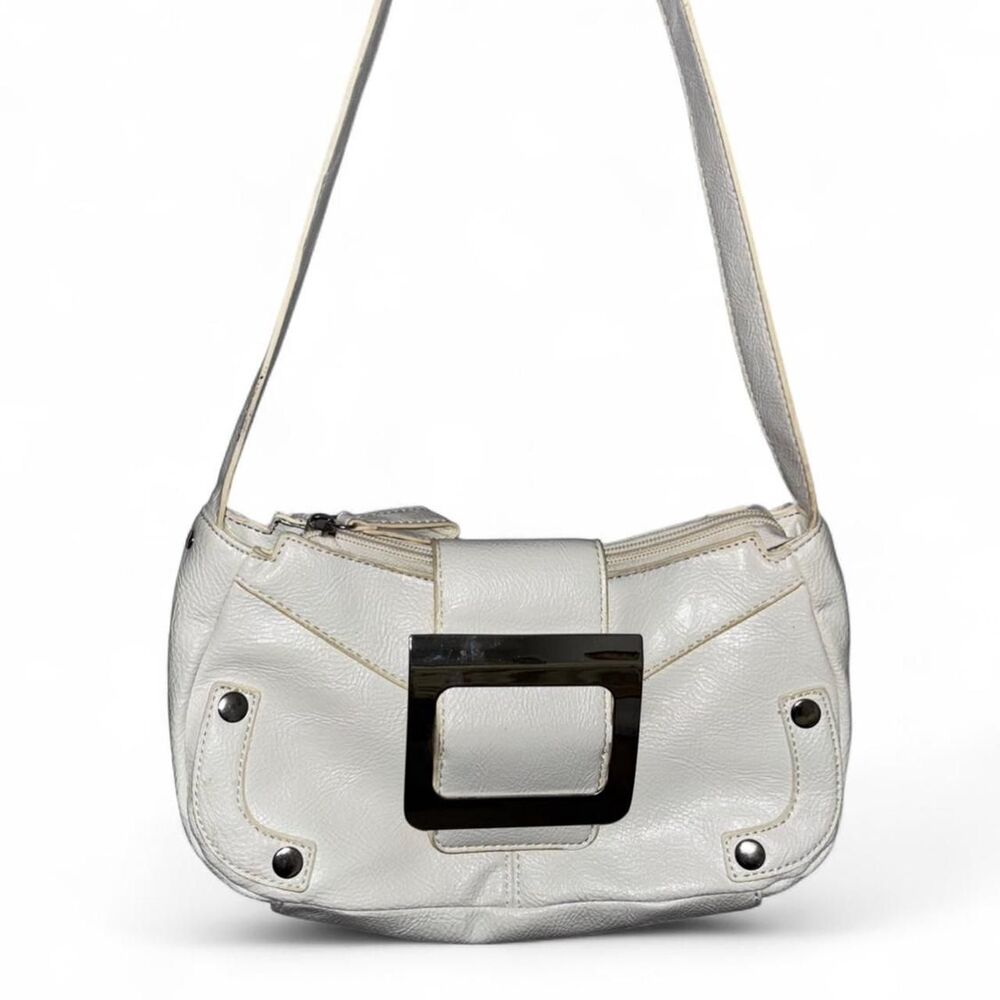 American-vintage Women's White and Cream Bag